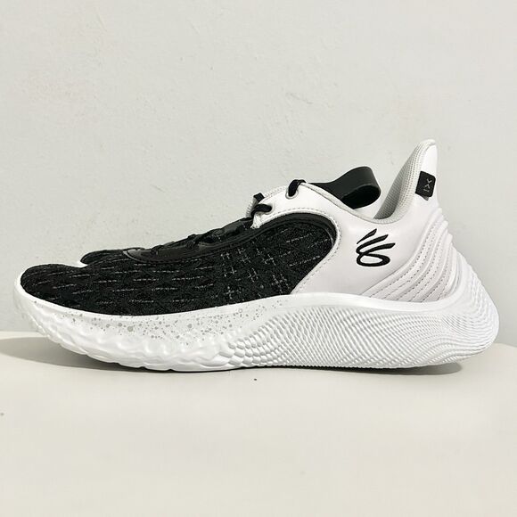 Under Armour Curry Flow 9 “White Black” Men’s Size 11.5 Basketball Shoes - Picture 4 of 8